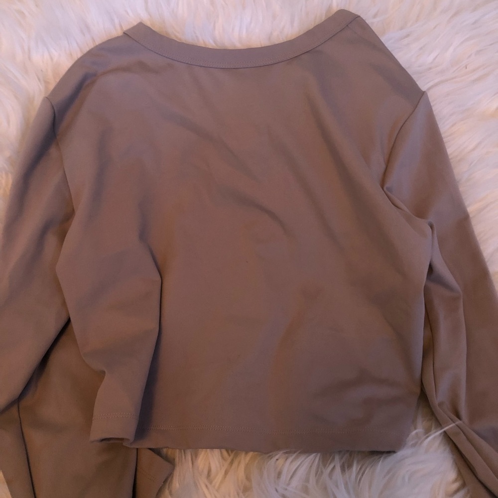 Tan compression shirt